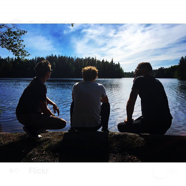museband's tweet photo. Day off in Finland. Contemplating the last 3 #MuseDrones shows https://t.co/6rCQQW4Q4L https://t.co/qImyAZNH1v