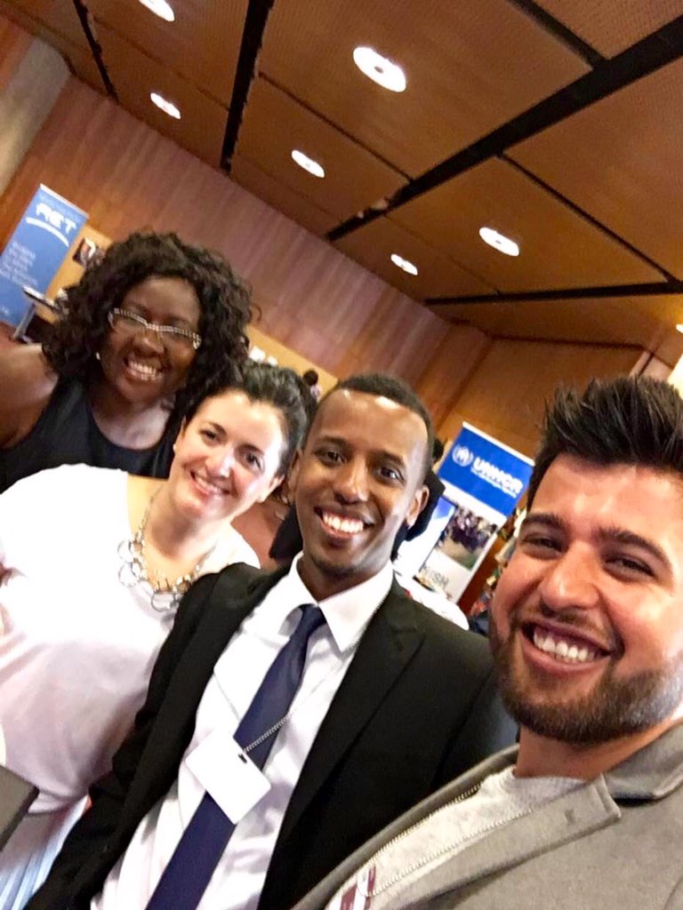 The Scots have arrived! Our top team with <a href="/AberlourCCT/">Aberlour Children's Charity</a> in Geneva at global #UNHCRNGOs consultation on refugee youth
