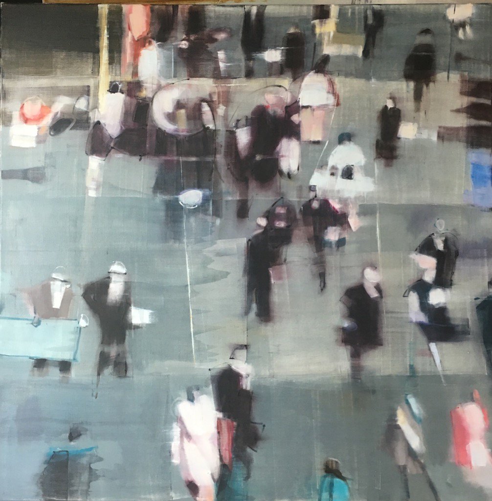 artistyates's tweet photo. "Plains of Destiny"
100x100cm, oil/canvas at AAF Hampstead now with Hicks Gallery. Hope to see you there.... https://t.co/EMsLwj4dQH