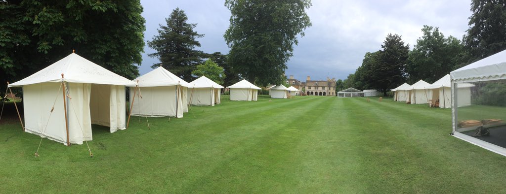 bigtopmania's tweet photo. Check out these babies we Installed this week at #NevilHoltOpera. 10 as #picnictents @MarqueeHour @Barkersmarquees https://t.co/Hm0XTkIoq0