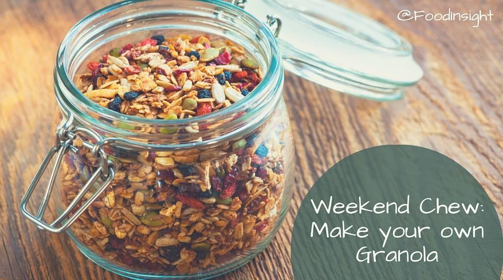 FoodInsight's tweet image. Make your #granola exciting by adding spices like cinnamon, nutmeg, and even curry!-bit.ly/1UqXBaF #healthy