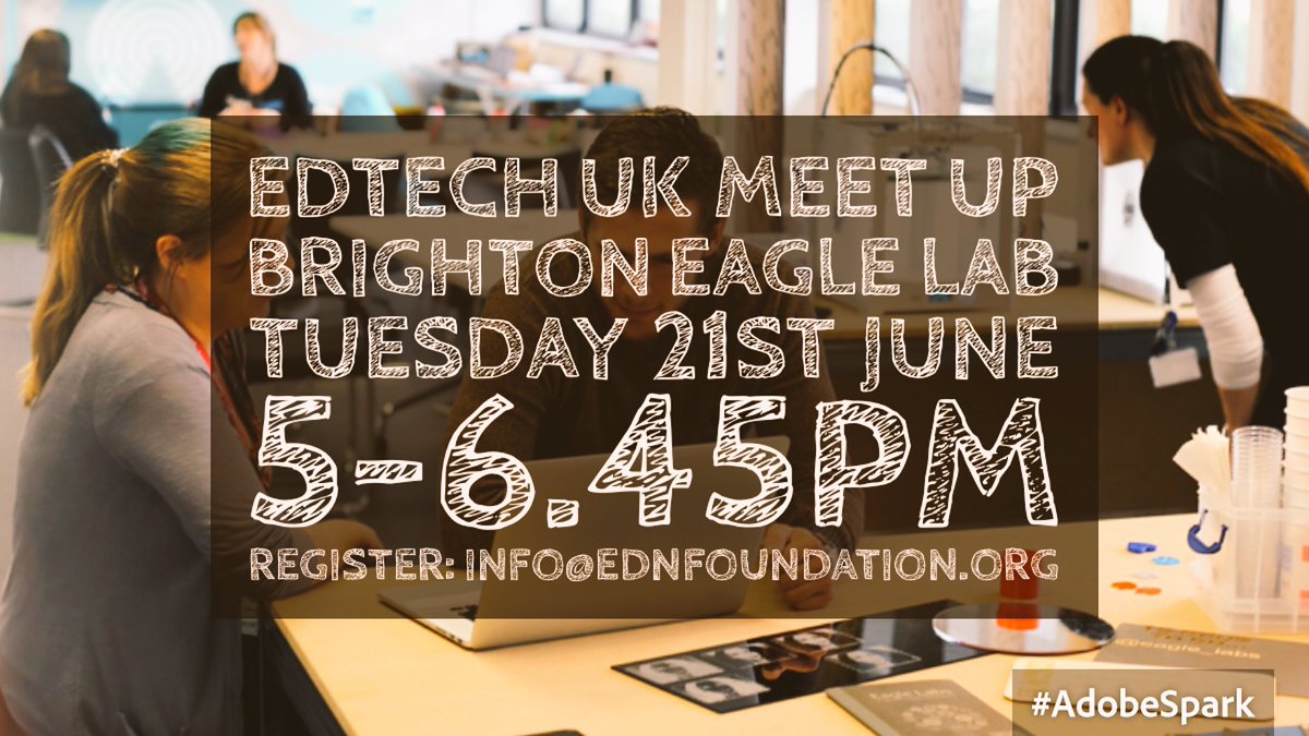 Exciting new resource for our community @eagle_labs_bri Join us 21/6 to get involved! #createedu #RethinkHighSchool