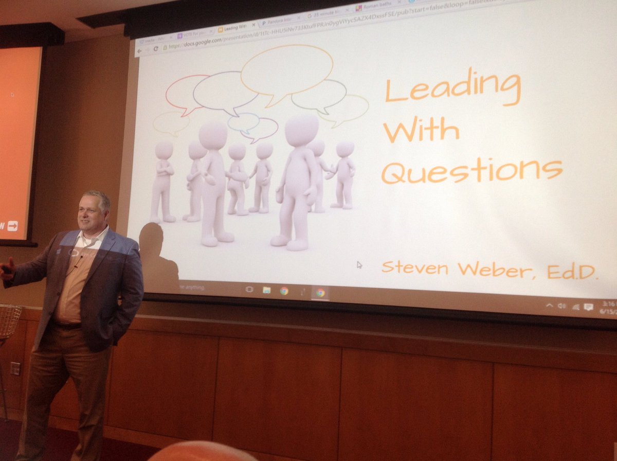 SondraAyscueFCS's tweet photo. Ignite speaker @maximizeunderst #makeconnections #leadwithquestions Qs asked will transform education. @FCSchoolsNC https://t.co/LNKIRlcIuq