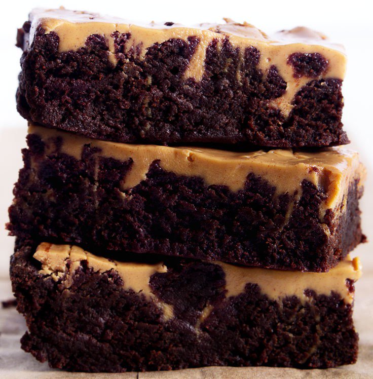 AddictedToYum's tweet image. Peanut Butter Swirl Brownies addictedtoyum.net/peanut-butter-…