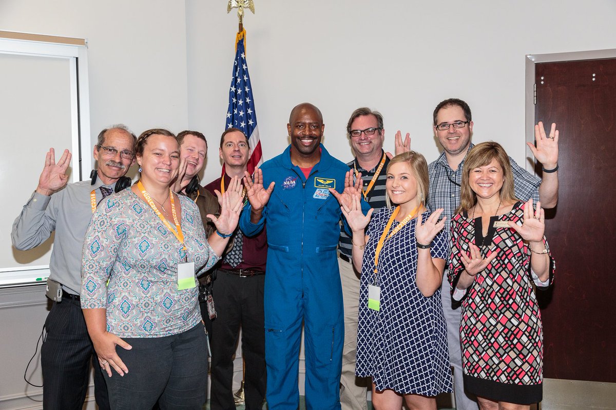 gcpstv's tweet photo. What an honor it was to hear NASA's own, Leland Melvin, speak yesterday at the Digital Learning Conference! #ignite https://t.co/fwLHSIUa4g