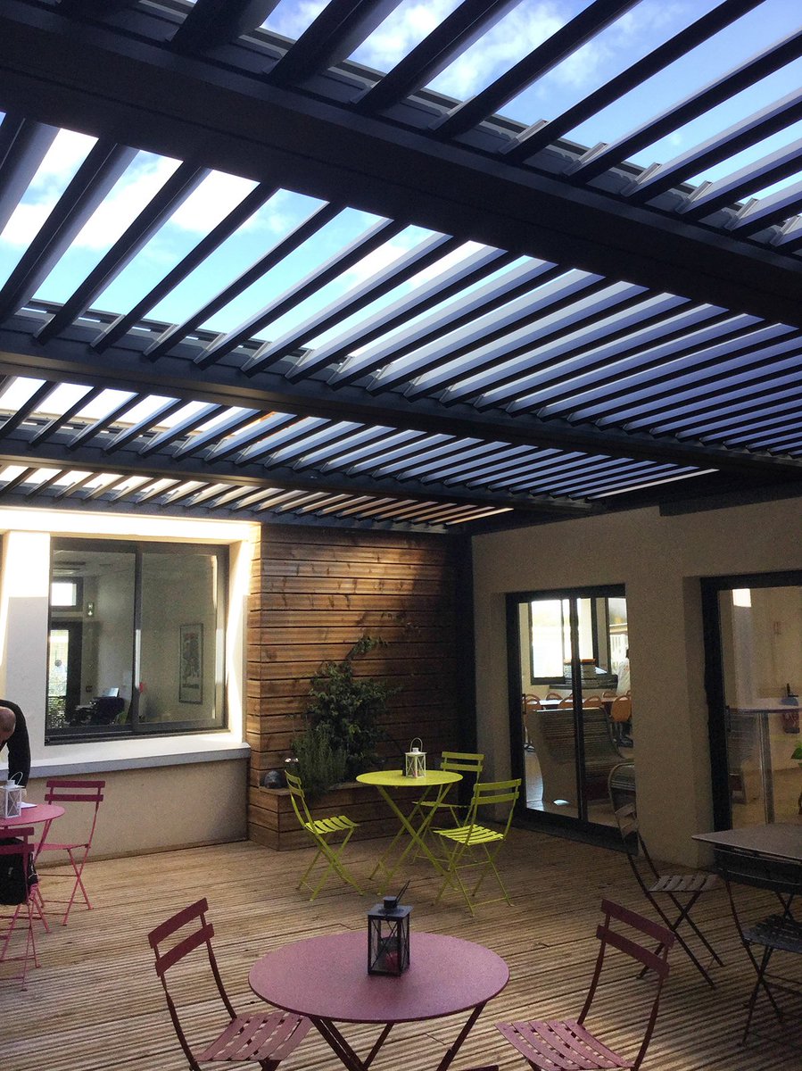 Wist u dat de terrasoverkappingen van Brustor ook als dak ingebouwd kunnen worden ! #inbouw #terrasoverkapping