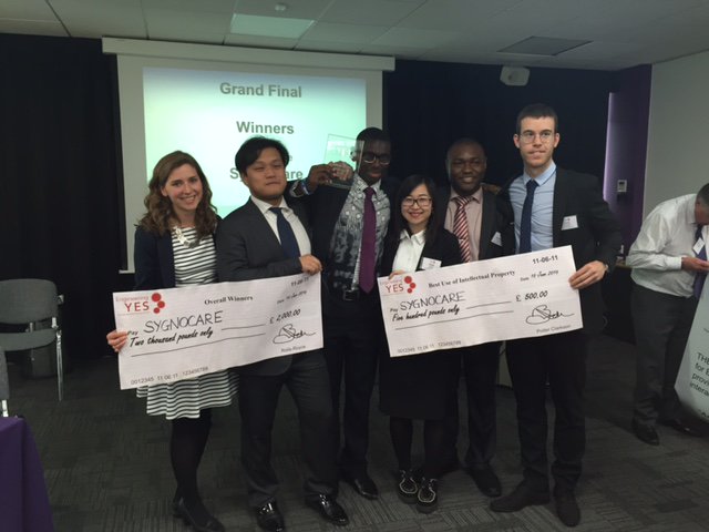 EngineeringYES's tweet image. Congratulations to #engyes 2016 winners Sygnocare @UniofNottingham @UoNgradschool