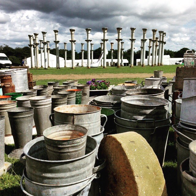 Ruby2Fair's tweet photo. #settingup @salvofair #tinbaths #buckets #henleyonthames #thisweekend https://t.co/AIva3z8vmA