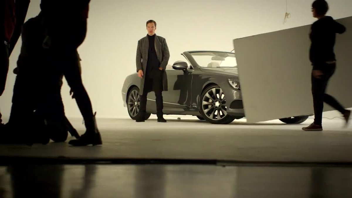 BEN_THB's tweet photo. ภาพเพิ่มเติมที่ #BenedictCumberbatch  โฆษณาให้ #MercedesBenz ครับ 💕 #หล่อดีมีประโยชน์ สักพักเราคงได้ชมโฆษณาตัวเต็ม! https://t.co/0a8oFBGyzf