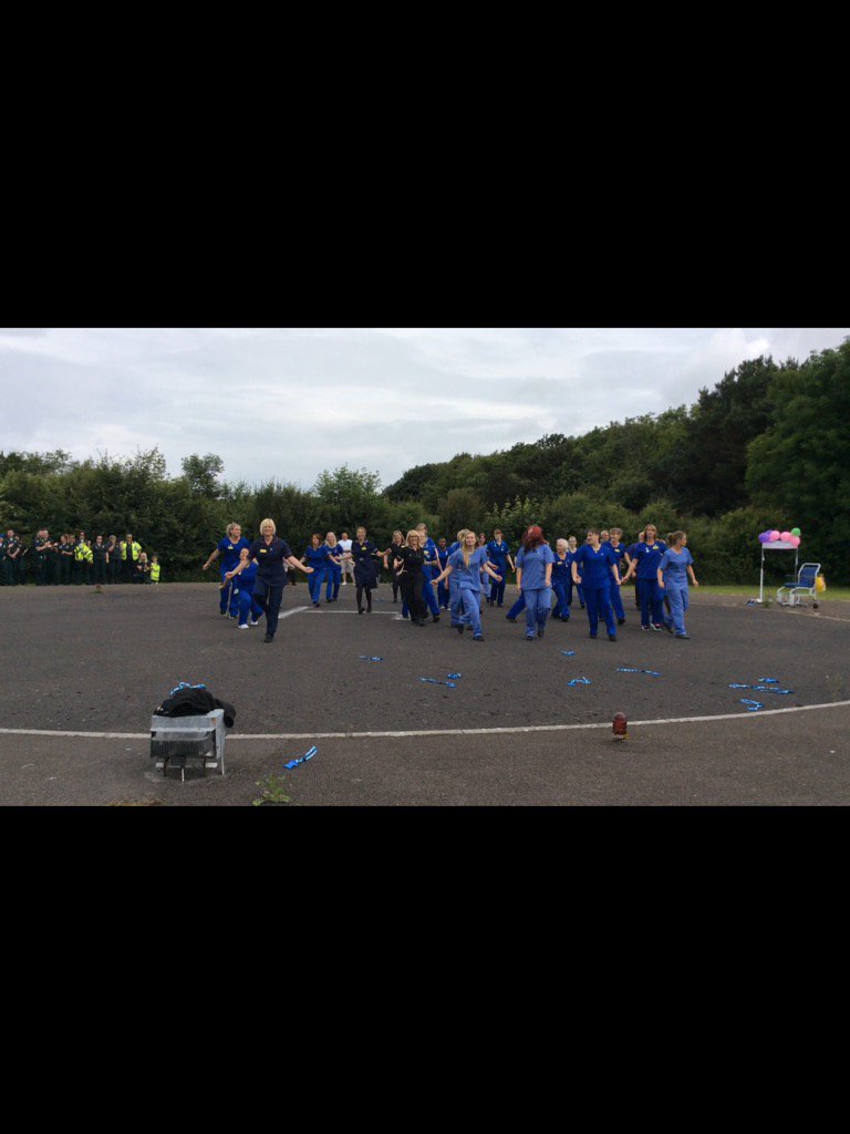 WestonNHS's tweet photo. Who knew our A&amp;E nursing team could bust a move!! All for the wonderful @Runningman4Kath fundraiser today. https://t.co/yldSpLV5SZ