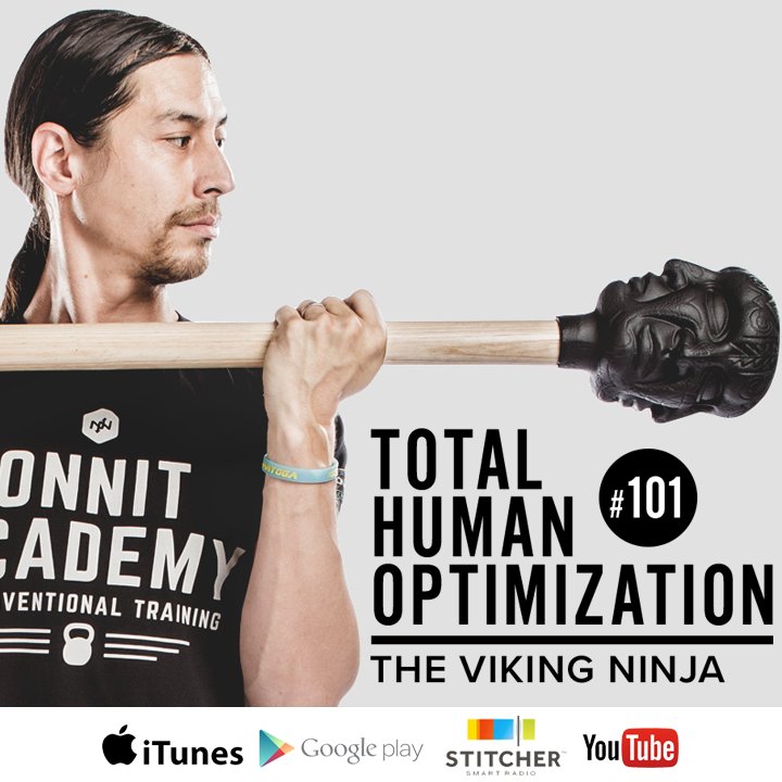 New Total Human Optimization Podcast with the Viking Ninja, <a href="/ErikMelland/">Erik Melland</a>! Onnit.com/podcast