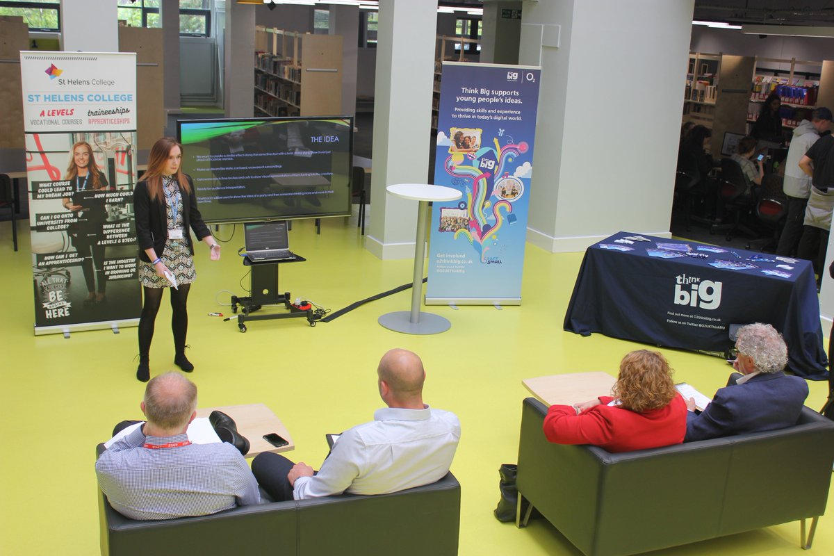 StHelensCollege's tweet image. And the winner is…Ciara Robinson! Congratulations Ciara, we can’t wait to see you develop your project #o2ThinkBig