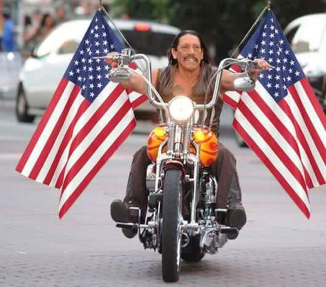 All American BBQ on Twitter: "Bikers!!! BIKE NIGHT TONIGHT with Danny Trejo  from 5-9pm. #bikers #dannytrejo #bikenight #allamericanbbq #beer #ribs… "