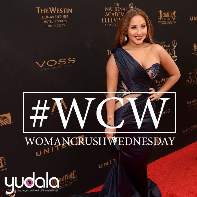 KongaPay's tweet image. Our #WCW this week is the ever beautiful Adrienne Bailon!  Our favorite host on The View! 😍😍😍😍 #YuStyle