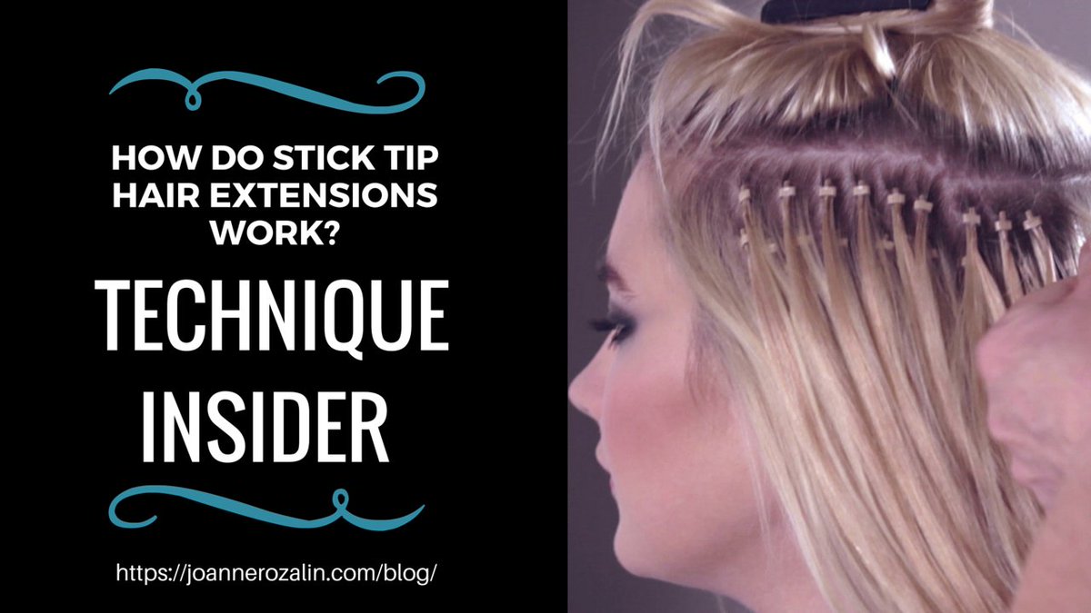 Joanne_Rozalin's tweet image. Did you see my blog post on #sticktip #hairextensions ? See how they work with your #hair @ buff.ly/1XWktpw