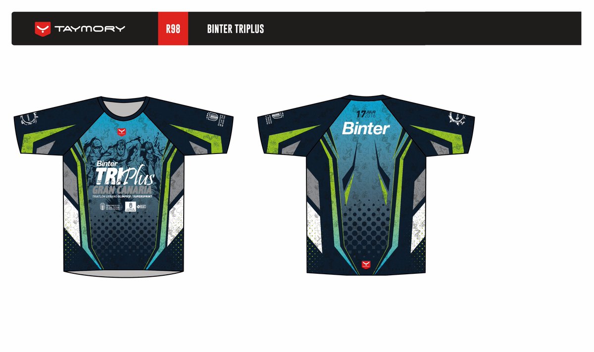 vivedgeventos's tweet photo. Lo de las camisetas @Taymoryworld del #triplusgc es para hacérselo ver :) @BinterCanarias @fecantri @AyuntamientoLPA https://t.co/rVh7i6tB5W