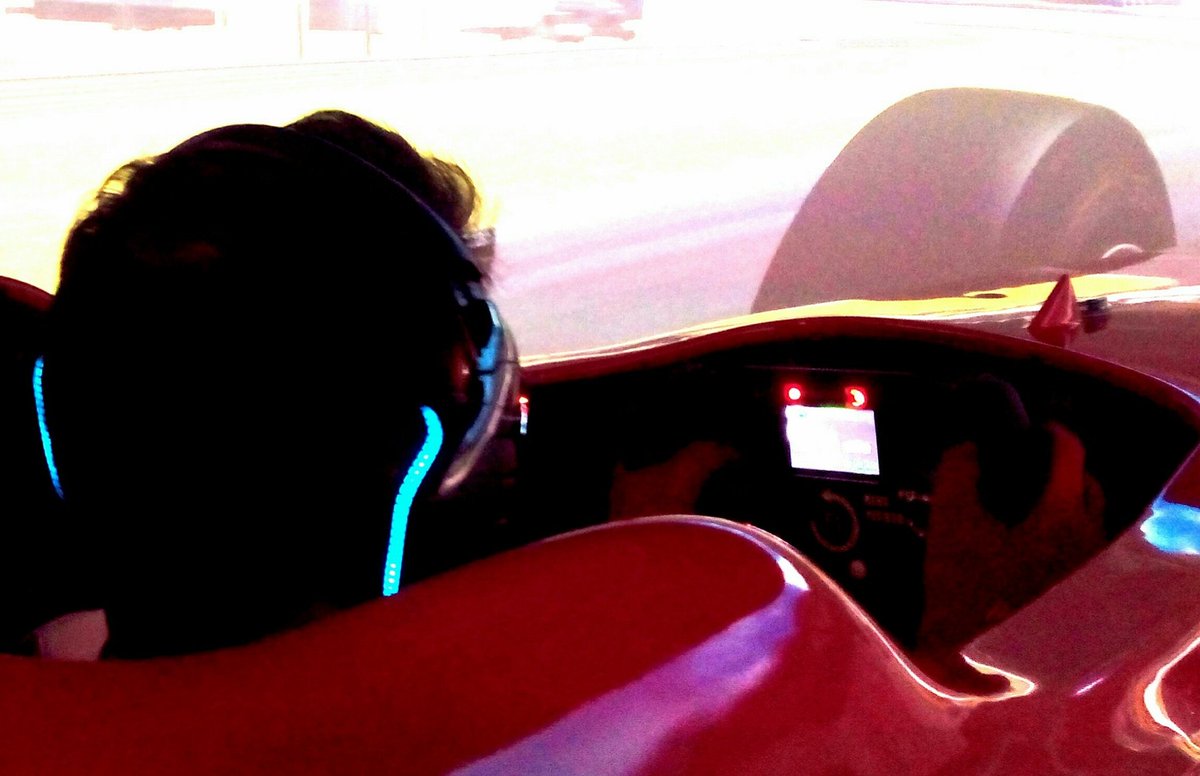 REOfficial's tweet photo. Our #boys were working hard preparing the #Baku #GP2 round in the simulator last week #simsession #challenge https://t.co/zKWSGyXlWa