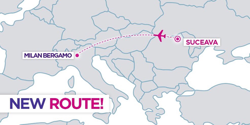GlobalAvGeek's tweet photo. #WizzAir new routes from #Niš and #Suceava | #Routesnews  @GlobalAvGeek https://t.co/kgpE8Tcqi8