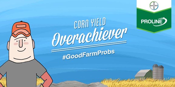 Bayer4CropsCA's tweet photo. Overachieve on corn yields with Proline fungicide. #Spray16 #GoodFarmProbs #OntAg https://t.co/UQDV6t63RF https://t.co/0kJt3XpK6s