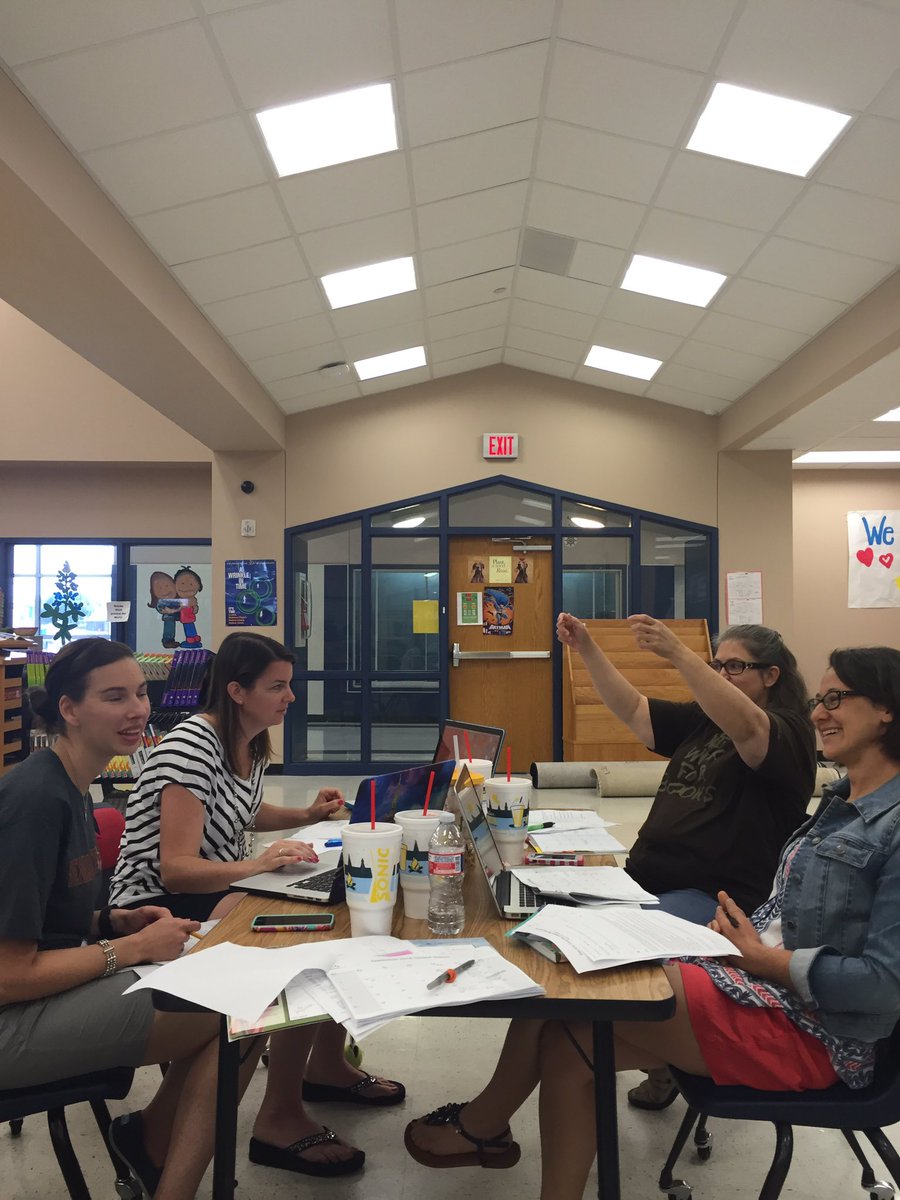 Keiserml's tweet photo. Planning PLC for next year is so much fun with these amazing, creative ladies. https://t.co/hBLZkd6KnE
