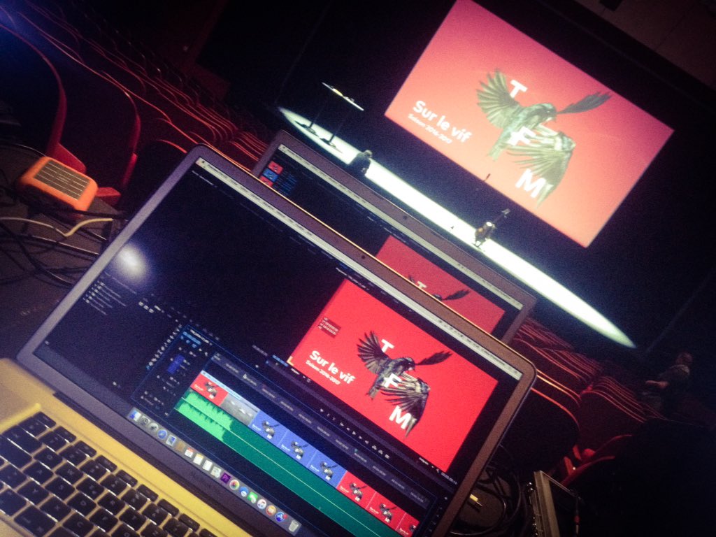 CSIDEPROD's tweet image. H-3 pour la présentation de saison au @ForumMeyrin . Montage, mixage, voix off et régie image : @CSIDEPROD