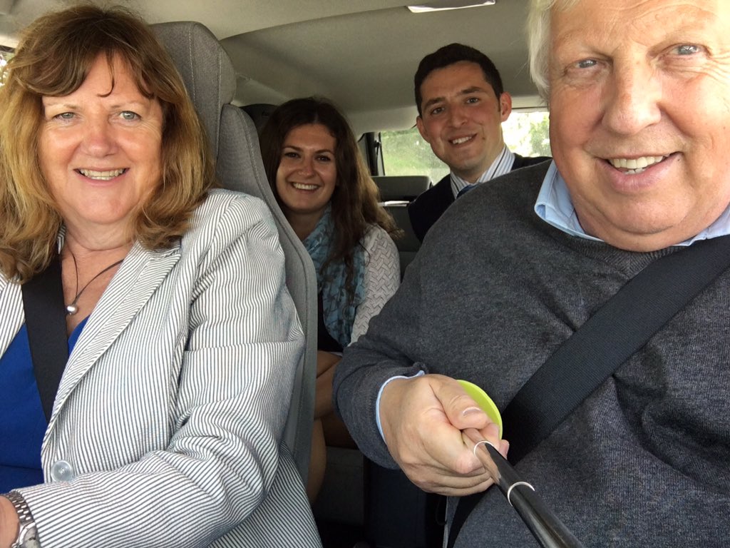 4insighttweets's tweet photo. Ray's first selfie! Team outing in the EV after major presentation #GetEcoActive #eltico https://t.co/41CwUHvxs8