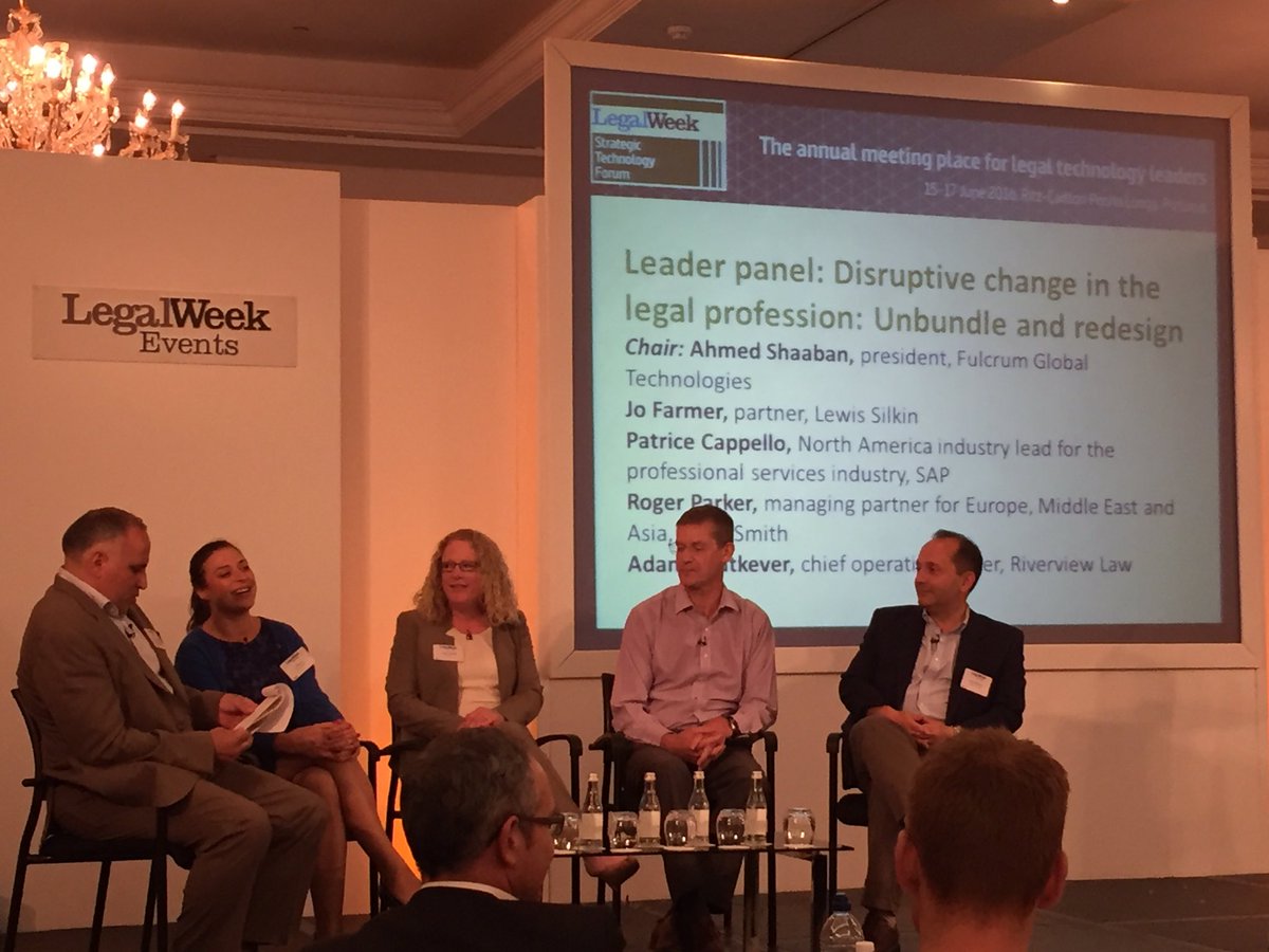 elizahedegaard's tweet image. #strategictech @RiverviewLaw a good technology platform underpins all disruptive companies.