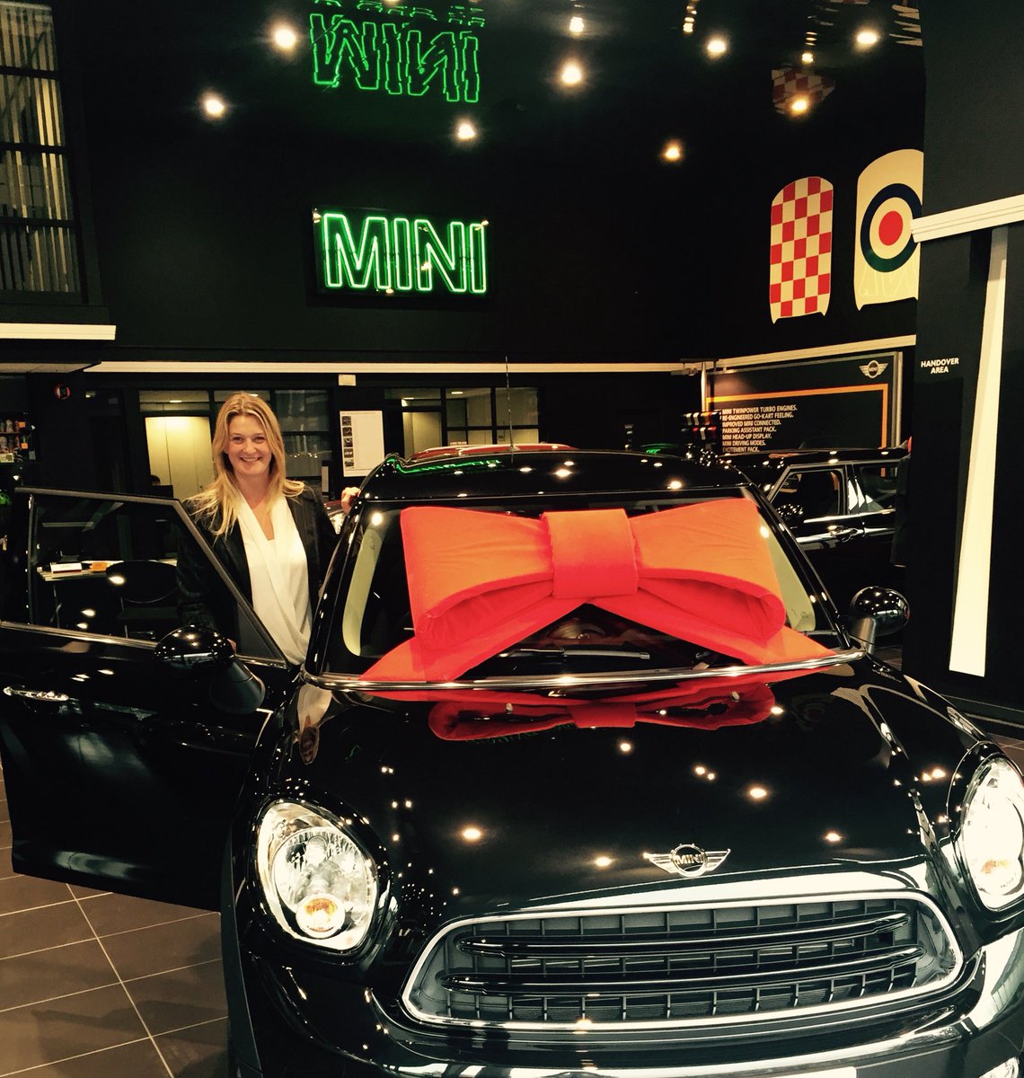 LewisMoody7's tweet photo. Thank you @Wellsway_MINI for @anniemoody07 new wheels! Great service #happywifehappylife https://t.co/JZZBegP2kq