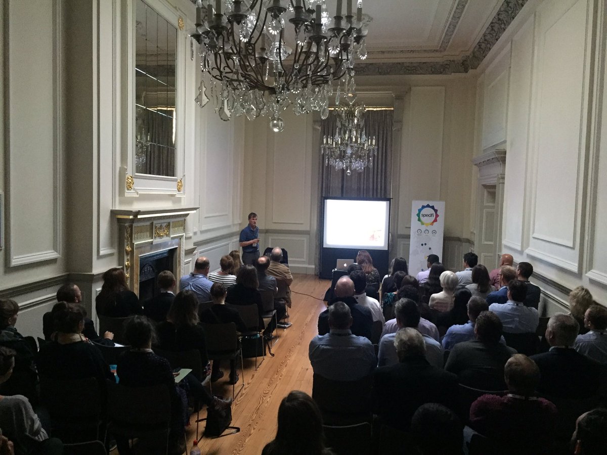 specifiLS's tweet image. Dusty Gedge plays to the usual packed house @SpecifiDay in Edinburgh