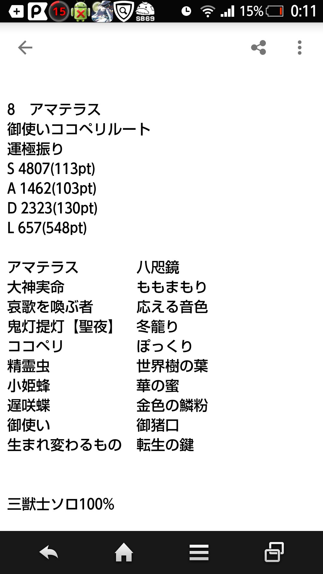 白波オルカ ガラルマサラ در توییتر 運極ちゃんの7転を虹番ちゃんにして8転でアマテラス様締めでもいいようにしたぜ で 色々討伐シミュしてみたら 運極振りでもブルジョアルートなら三獣士100 ソロ討伐できるということに 気付いてしまった ゚w゚ 幻獣物語2