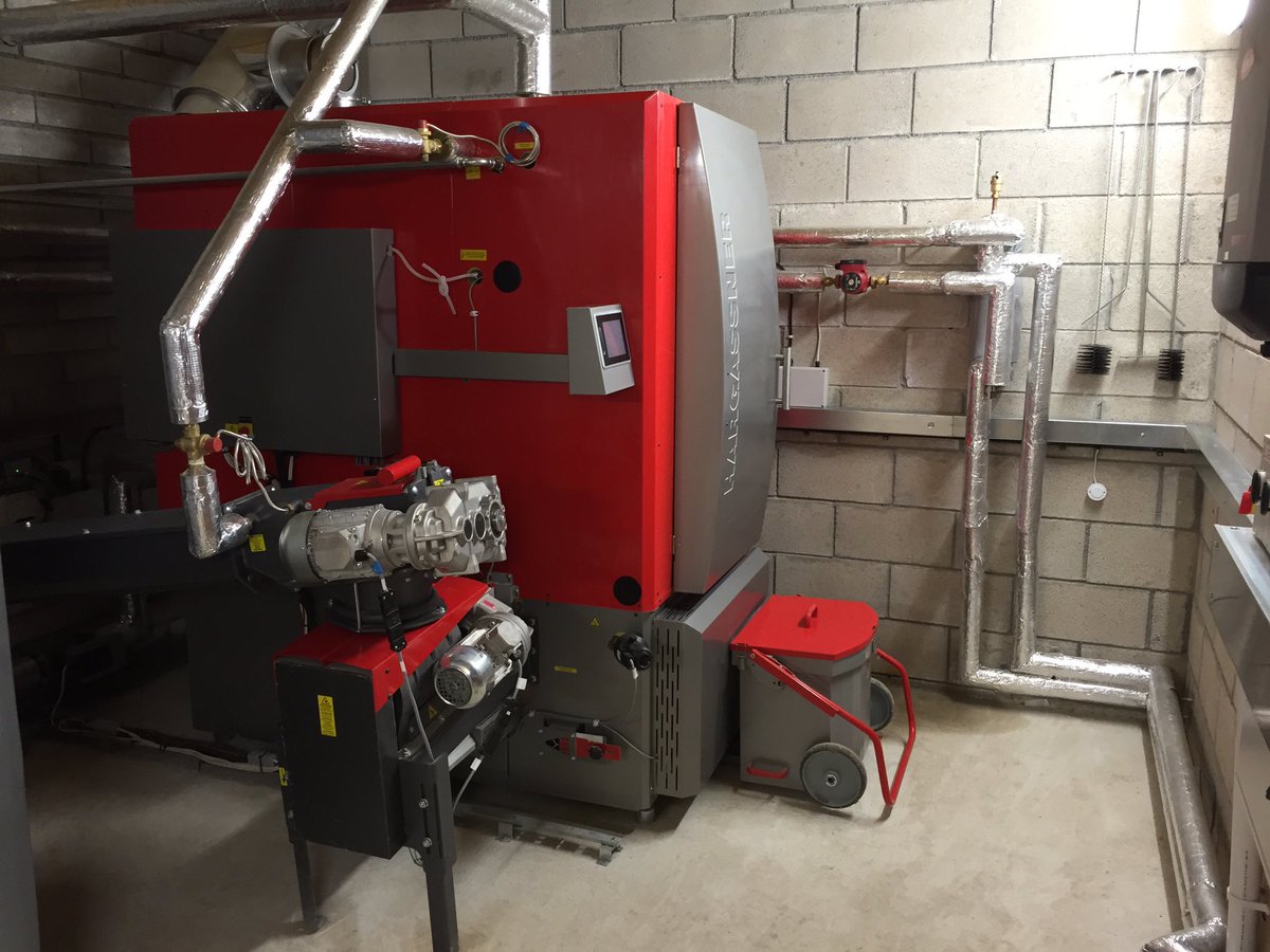 A recent 205kW wood chip project heating an entire farm, B&amp;B and holiday let business. Thanks <a href="/StrongEnergyLtd/">Strong Energy</a>