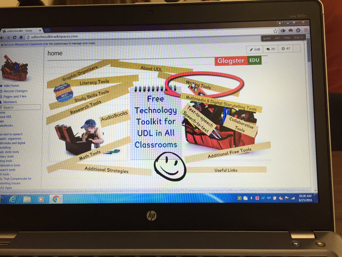 easeltzer's tweet photo. Universal design via technology! #TATN2016 https://t.co/O62mwiSI8K