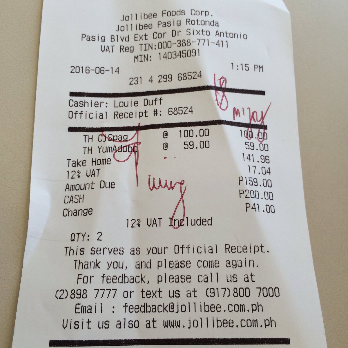 iamjoyvz's tweet photo. Hi @Jollibee im concerned abt ur patty. Ur Rotonda Pasig Branch Manager said once cooked it SHRINKED. Pls explain! https://t.co/EzT80YgQsP