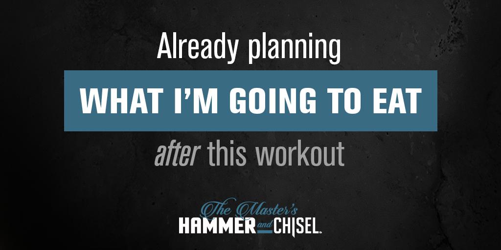 Thehammerchisel's tweet photo. Who else is on team "Always Hungry?" #hammerandchisel #fitlife https://t.co/ga3W9bsNsv