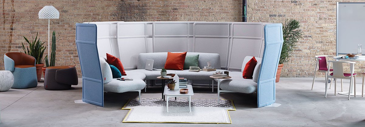 Global workspace pioneers: experience more of <a href="/Haworthinc/">Haworth, Inc.</a>'s progressive office furniture range at #100designsa.