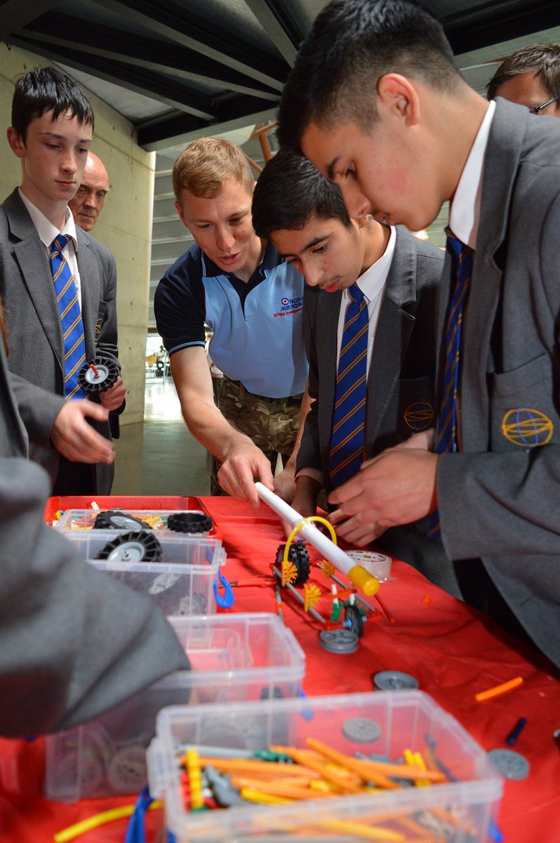 RAFMUSEUM's tweet photo. Photo highlights from @Tomorrows_Eng #TERobotics challenge at Cosford today https://t.co/ucFfgMggkQ