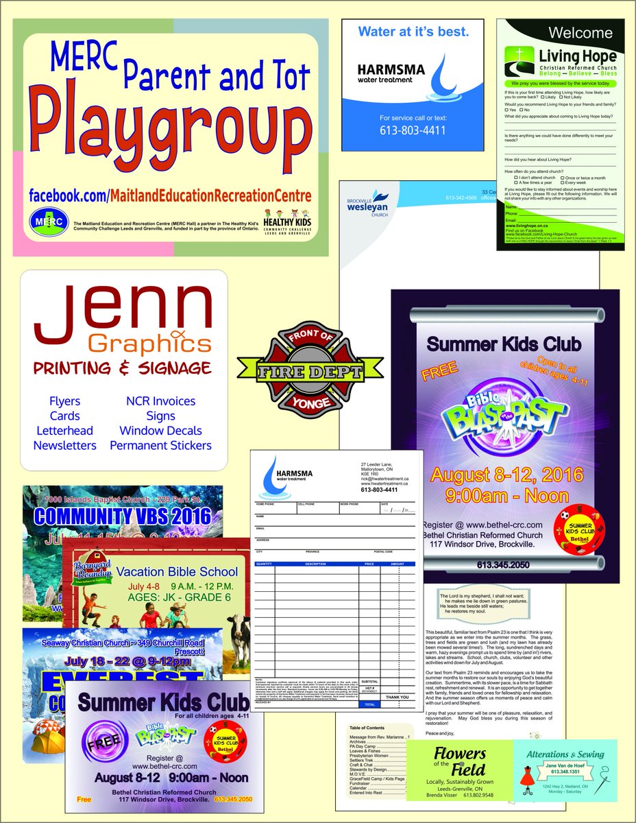 Jenn_GraphicsPS's tweet image. A few items I have had the pleasure of creating! #printing #bestjobever