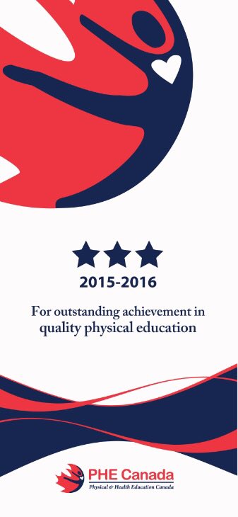 cjsLRSD's tweet image. Congrats to our PE department for receiving the @PHECanada Quality Daily Physical Activity Award #keepfithavefun