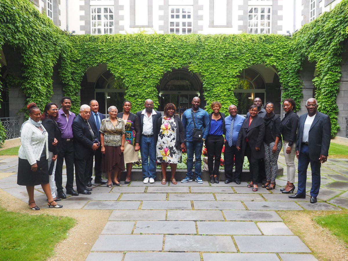 RpheAlexandre's tweet image. Arrivé sur Clermont-Ferrand avec la Famille d'Élie Castor pour les hommages et recueillements prévus demain. #Guyane