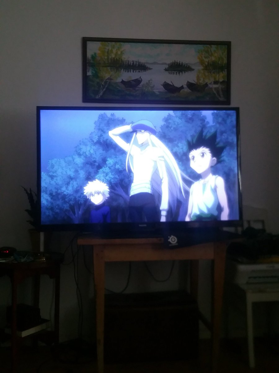 spdzrlive's tweet photo. Some hunter x hunter before the stream!! <3 #anime #nerd #streamaddict https://t.co/MsiJuk6Q7R