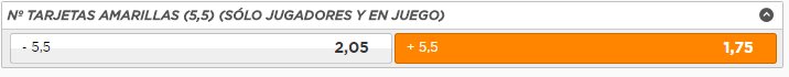 JessePICKSman's tweet image. Pick FREE
- Over de 5'5 tarjetas Osasuna-Girona
- Cuota: 1'75
- Stake 1
CASA: KIROLBET!!: bit.ly/RegistroJesse