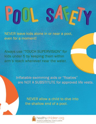 AmerAcadPeds's tweet image. Heading to the pool? Here are some important safety reminders from @healthychildren ow.ly/dPiu301dbtE