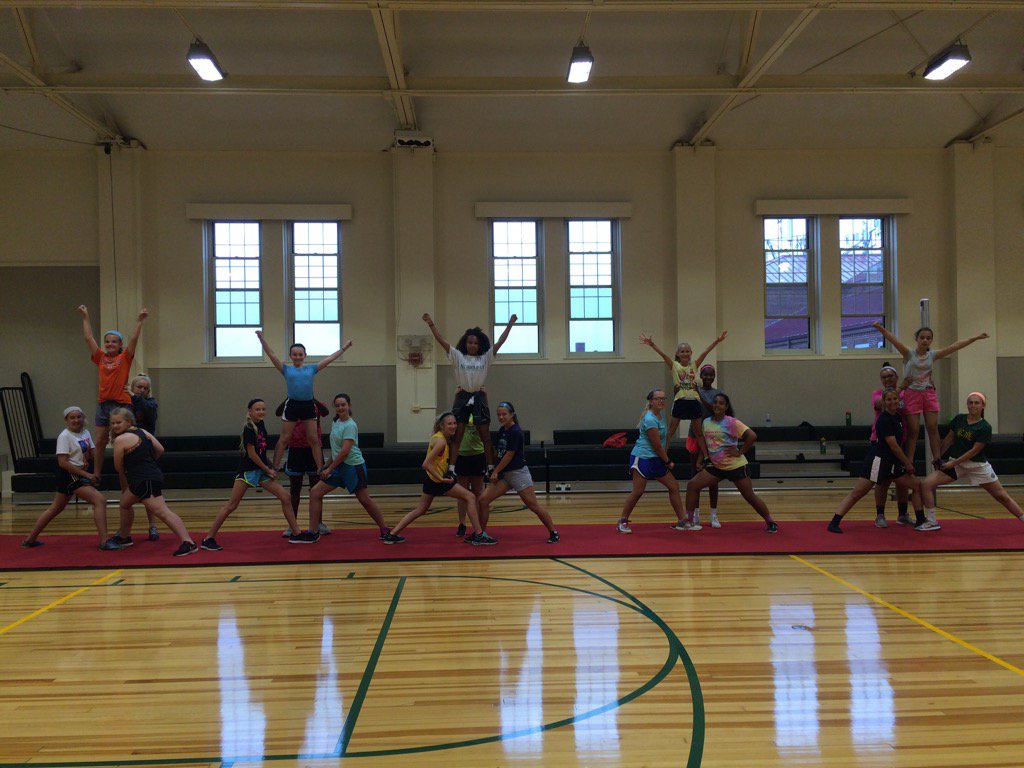 cubathletics's tweet photo. Sports camp #cheerstuff https://t.co/JbOSqgv3bC