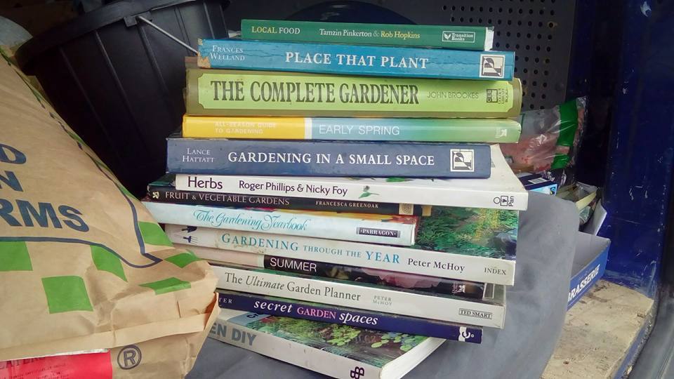 Thankyou <a href="/PermaGoddess/">Bealtaine Cottage</a> for your donation of books to our library! Looking forward to reading them myself :-)
