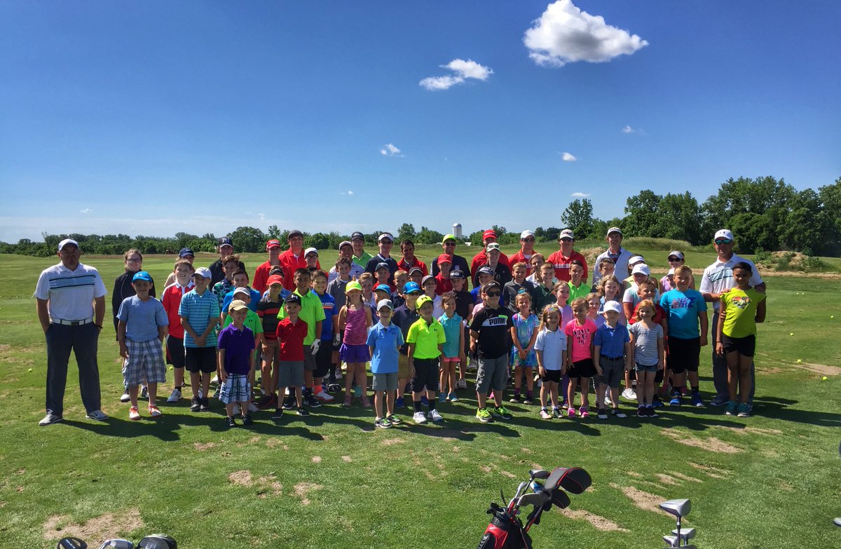 Thank you to everyone who supported and participated in our #JuniorClinic! We had a great time! #golf #grovecity