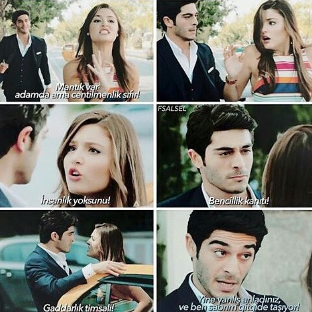 "Yine yanlış anladınız beni ve benim sabrım git gide taşıyor" #AşkLaftanAnlamaz bugün show tv'de
