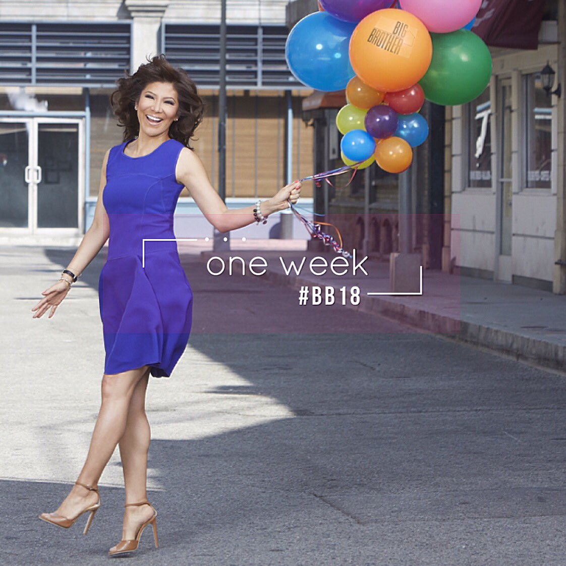 JCMoonves's tweet photo. ONE WEEK AWAY! RT if you're ready to float away with me to #BB18! 😀🏡🎈 https://t.co/1K5oVdYWnr