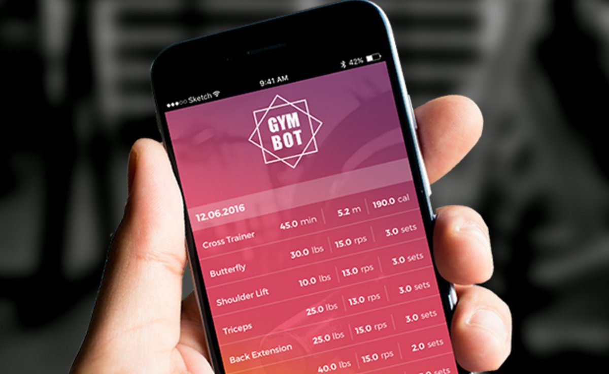 ProductHunt's tweet photo. 🏋 GymBot: Facebook Messenger bot to track your training efforts https://t.co/nhnHLZQy53 via @__tosh https://t.co/l9tVxdEpF4