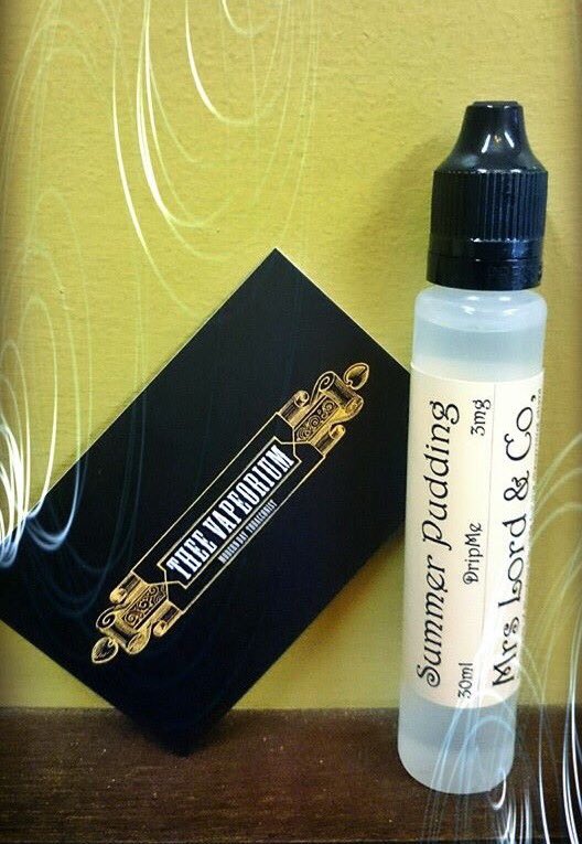 Theevapeorium's tweet photo. Mrs lords 70/30 summer pudd now in stock, 30ml £15, guest flavour #vapelife #vapeon #Nottingham https://t.co/lRSEkWf7UQ