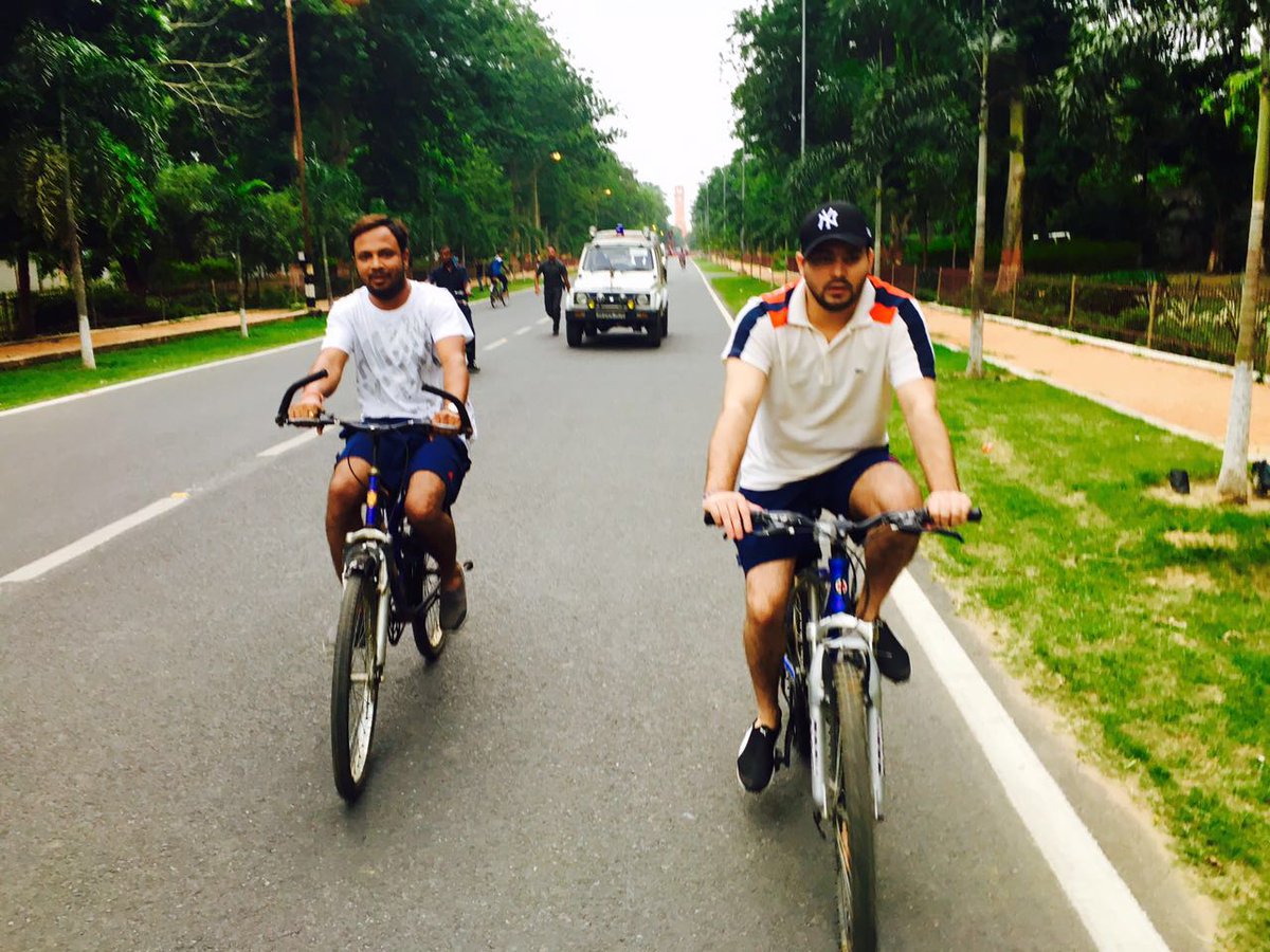 Meeting challenges is so enriching &amp; tasty. 
Its not a race but awesome journey. Fit, Fine, Healthy &amp; Going..